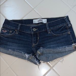 Hollister Lowrise Jean Shorts
